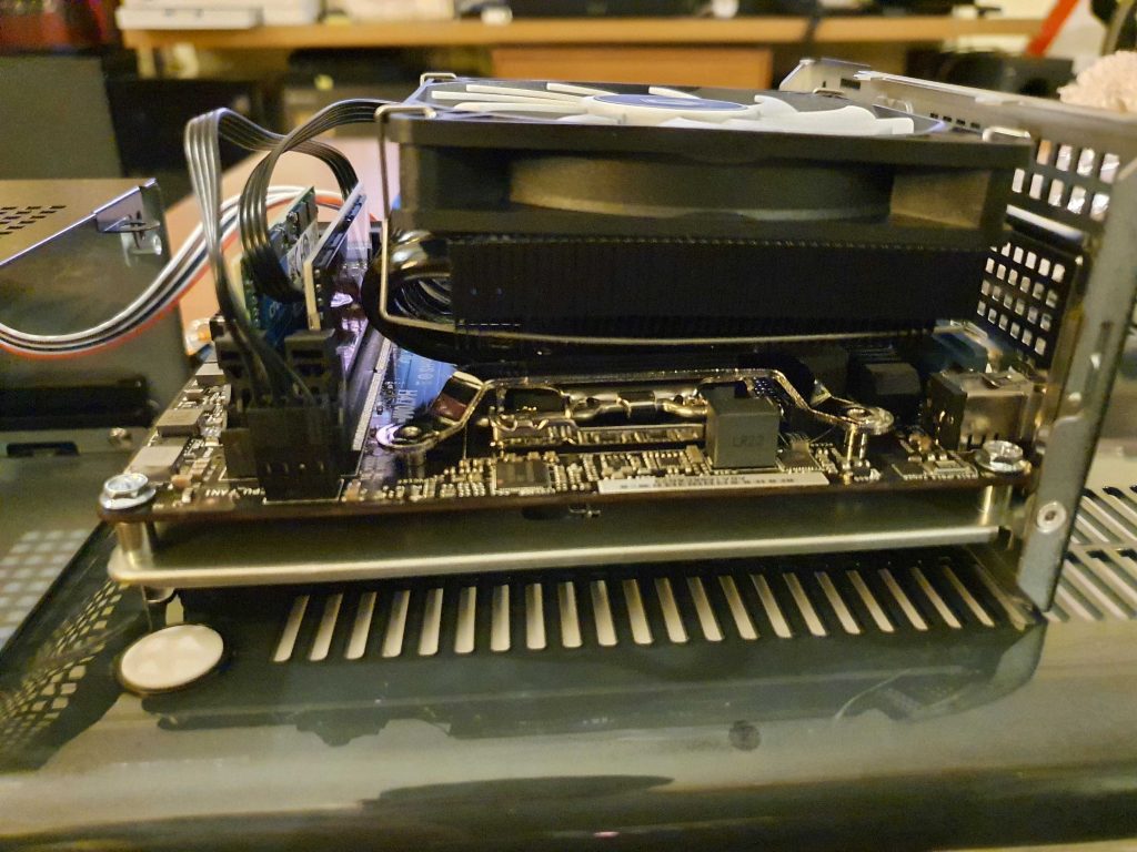 Original CPU Cooler that was too tall to fit into the case